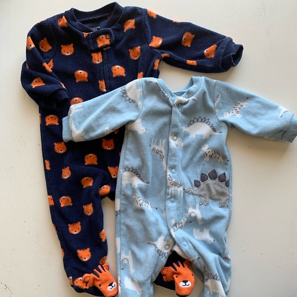 Carters Baby Fleece Pajama Bundle - Picture 1 of 6